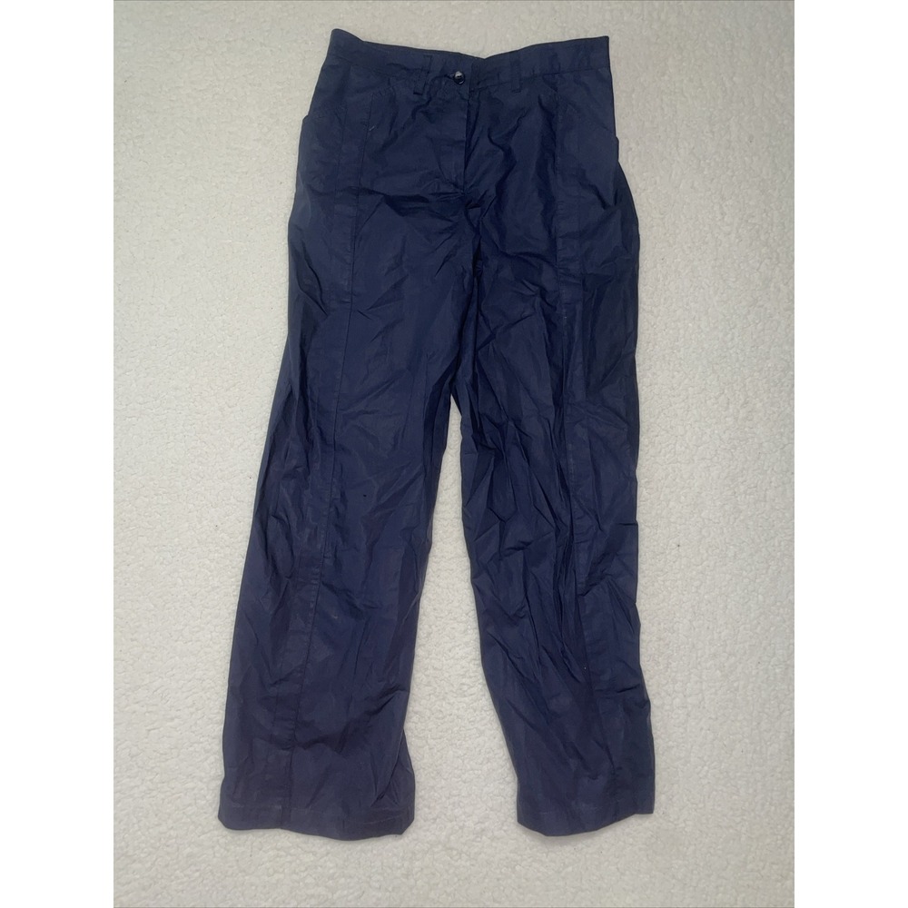 Armani Collezioni Women's Dress Pants Pockets Lined Cotton Blend Sz 6 Nylon Feel